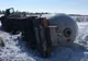 Accident pe DN5: o cisternă încărcată cu butan s-a răsturnat