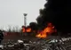 Incendiu pe platforma fostei rafinării Astra (Galerie foto)