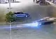 Șoferul care făcea drifturi în parcarea unui mall - cercetat în libertate
