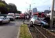 Grav accident de circulație în vestul țării! O maşină a ajuns pe liniile de tramvai: 3 victime