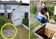 A renovat peluza casei, iar sub iarbă a găsit o trapă.A deschis-o, era un buncăr.COLOSAL ce ascundea