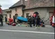Accident pe DN1. Un camion cu lemne a intrat într-o casă, la Apoldu de Sus