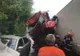 Impact devastator pe o şosea din Banat, îmagini incredibile