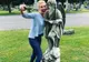 O actriță s-a pozat în cimitir. Imediat, a făcut un gest uluitor