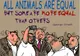 Caricaturist israelian, concediat pentru un desen cu liderii țării drept porcii din Ferma Animalelor