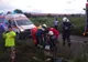Accident rutier grav, soldat cu cinci victime