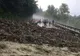 Aproximativ 100 de maşini, oprite în trafic, din cauza aluviunilor căzute pe carosabil