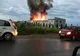 Incendiu violent la un service din Prahova (VIDEO)