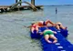 Plaja terapeutică din Mamaia, ocupată de câțiva turiști care nu aveau ce căuta acolo