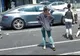 O cunoscută actriță a fost aruncată la pământ de un autoturism, în timp ce se plimba cu bicicleta