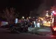 Incendiu de proporţii la Calafat, geamurile s-au spart de căldură