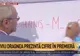 Dragnea, după ce a scris ”Iohannis M...E” pe planșă: ”Păi la ce v-aţi gândit?”