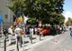 Românii din diaspora au făcut un popas la Sibiu: "Dragnea, nu uita, România nu-i a ta!"