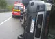 Accident cumplit în Vatra Dornei. Un microbuz cu 9 persoane s-a răsturnat
