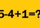 Cât fac 5-4+1=? Această problemă de matematică a revoltat internetul