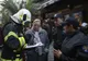 INCENDIU violent în Centrul Vechi din București. Prefectul Capitalei, la fața locului
