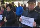 Protest în fața sediului PSD din Sibiu. "Je suis Augustin Lazăr"