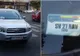 Mașina unui deputat, parcată pe o trecere de pietoni din București