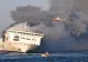 Un feribot cu sute de oameni la bord a luat foc în Marea Baltică după o explozie