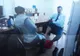 Şi-a băgat picioarele! Fotografie virală cu un director din primăria Tg. Jiu