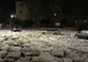 Imagini apocaliptice la Roma. Orașul, acoperit de apă și gheață, după o furtună monstru