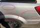 Scena halucinantă la Lugoj, bradul de Crăciun târât pe străzile oraşului, autoturisme avariate
