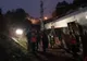 Tren deraiat la Barcelona, în urma unei alunecări de teren. Victime multiple
