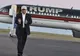 Avionul lui Trump, implicat într-un incident