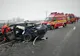 Ciocnire în lanţ pe autostrada Bucureşti-Ploieşti, 8 autoturisme implicate
