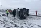 Accident grav în Suceava: Un microbuz cu 18 persoane s-a răsturnat