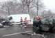 Accident cu cinci răniţi şi trafic blocat pe E85, în judeţul Vrancea (VIDEO)