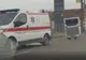Incident șocant, la Turda. O ambulanță și-a pierdut ușa în mers