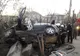 Groaznic accident. Mașină zdrobită de un pod, în Vâlcea. Doi morți, inclusiv un copil de 4 ani