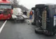 Accident în lanț pe DN1. Trafic reluat după ce 6 mașini s-au ciocnit violent