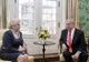 Viorica Dăncilă şi-a îmbunătăţit engleză: De la "He,he!" la "Thank you very much" (VIDEO)