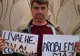 Protestează de unul singur, in fieful lui Dragnea: Să știe că nu i-a călcat pe toți pe cap!