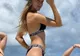 Eugenie Bouchard s-a dezbrăcat din nou. A uitat de tenis, dar face senzaţie pe plajă