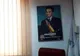 Tablou cu Nicolae Ceaușescu, în biroul unui primar PNL din Prahova
