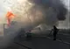 Incendiu de proporţii pe şoseaua de centură a Craiovei, pericol de explozie 