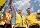 Miting PNL  acasă la Dragnea. Orban: "Cu parul pe ei!"