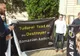 Protest inedit față de Tudorel Toader în fața Universității „Al.I. Cuza”, din Iași
