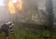 Un tren a luat foc, la Depoul CFR din Braşov