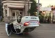 Polițist băut, la volan! Accident teribil, în centrul Ploieștiului: mașina s-a răsturnat