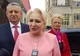 Dăncilă, primită cu huiduieli, la Cluj. Protestatarii au fugit după ea, jandarmii au intervenit