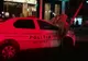 O mașină a Poliției Militare, proiectată într-un semafor de un tramvai