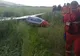 Un avion utilitar a aterizat forțat în Harghita, după ce a luat foc - Update
