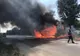 Imagini spectaculoase, un TIR plin cu chipsuri a luat foc la Giurgiu