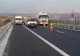 Autostrada A2, blocată de dale ridicate din asfalt pe drumul spre mare