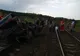 Accident feroviar, în județul Cluj: doi morți, după ce trenul le-a izbit în plin mașina