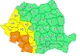 Cod portocaliu de vreme severă în sud-vestul ţării, furtuni şi grindină